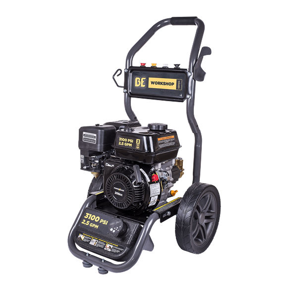 BE 3,100 PSI - 2.5 GPM Gasoline Pressure Washer